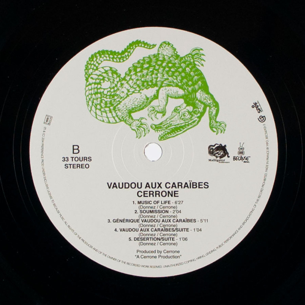 Cerrone – Brigade Mondaine (Original Soundtracks) Vaudou Aux Caraibes (LP)
