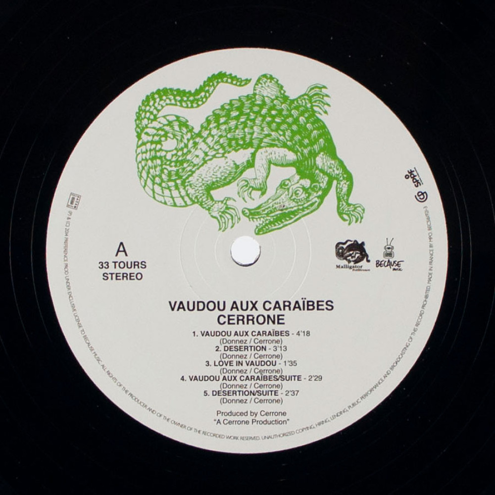 Cerrone – Brigade Mondaine (Original Soundtracks) Vaudou Aux Caraibes (LP)