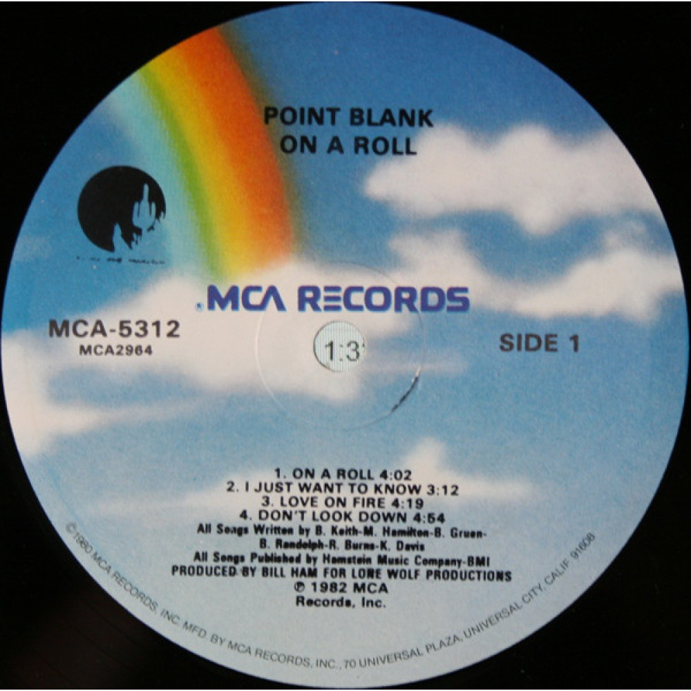 Point Blank, On A Roll (LP)