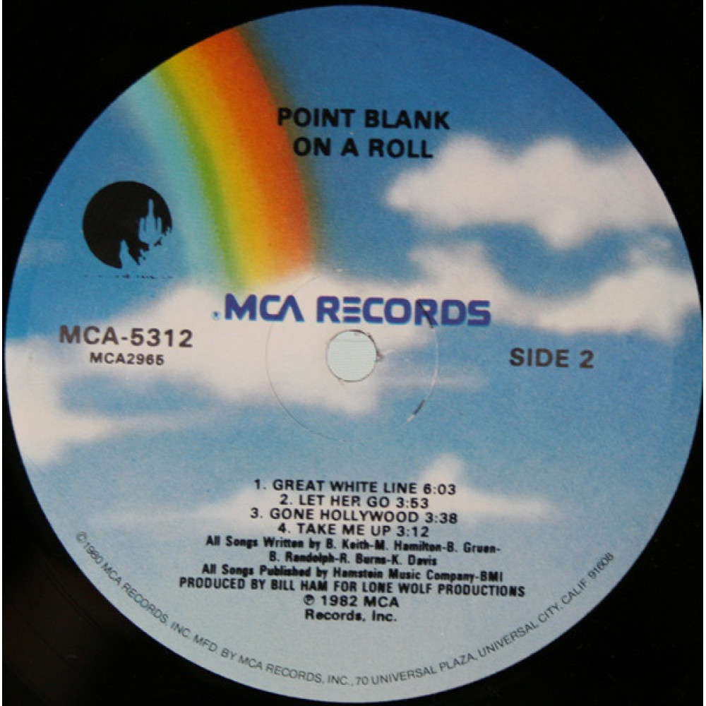 Point Blank, On A Roll (LP)