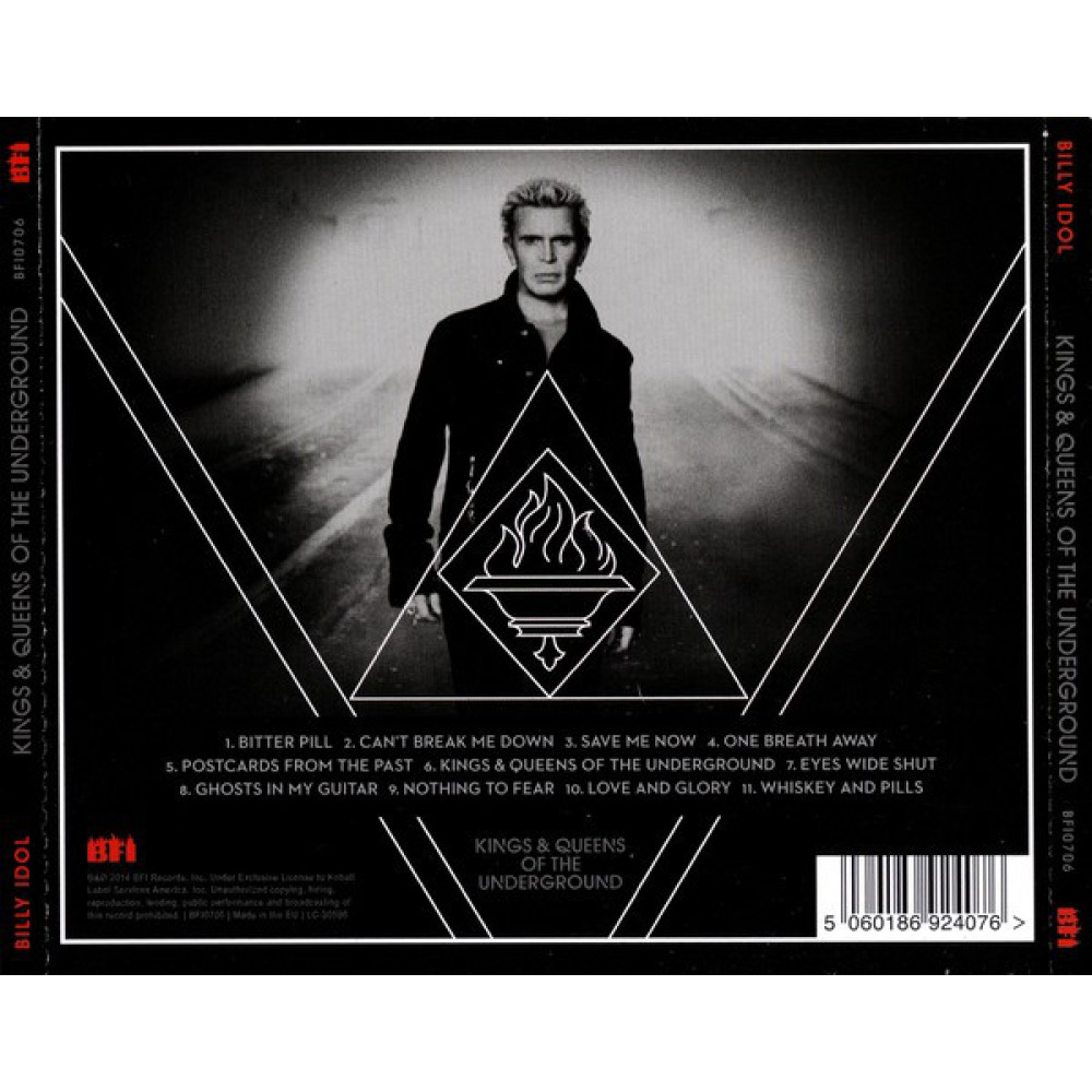 Billy Idol, Kings & Queens Of The Underground