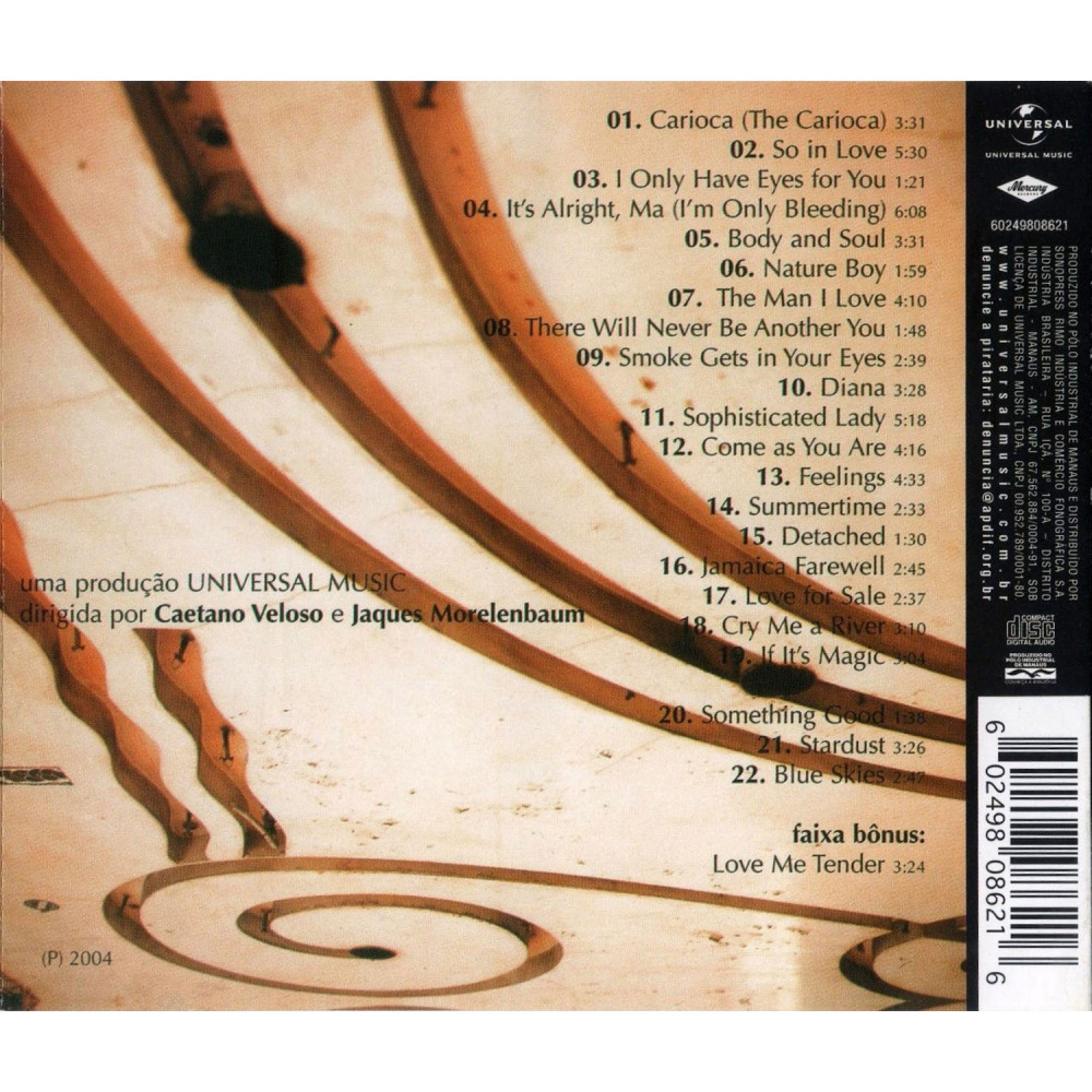 Caetano Veloso, A Foreigh Sound (CD)