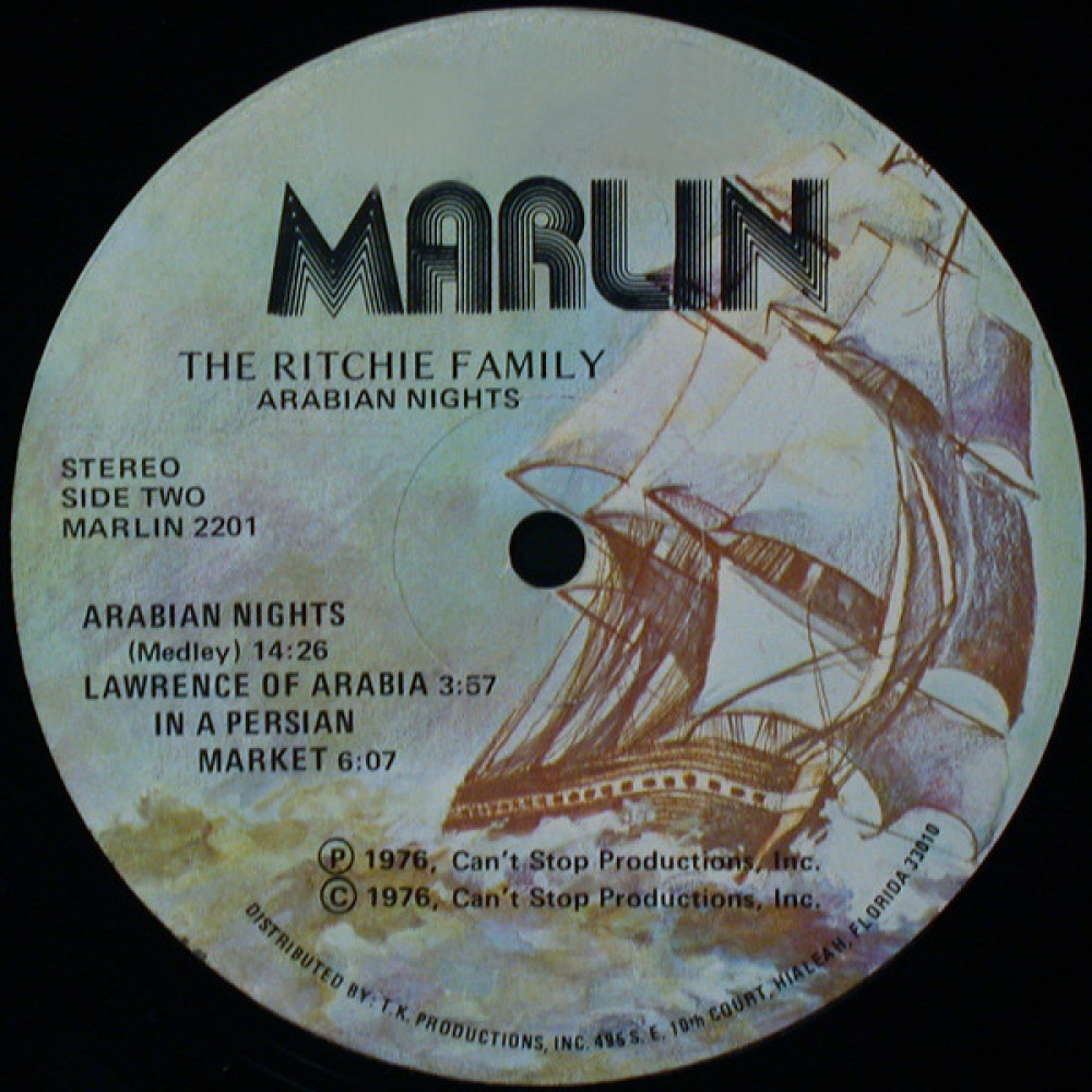 Ritchie Family, Arabian Nights (MARLIN) (LP)