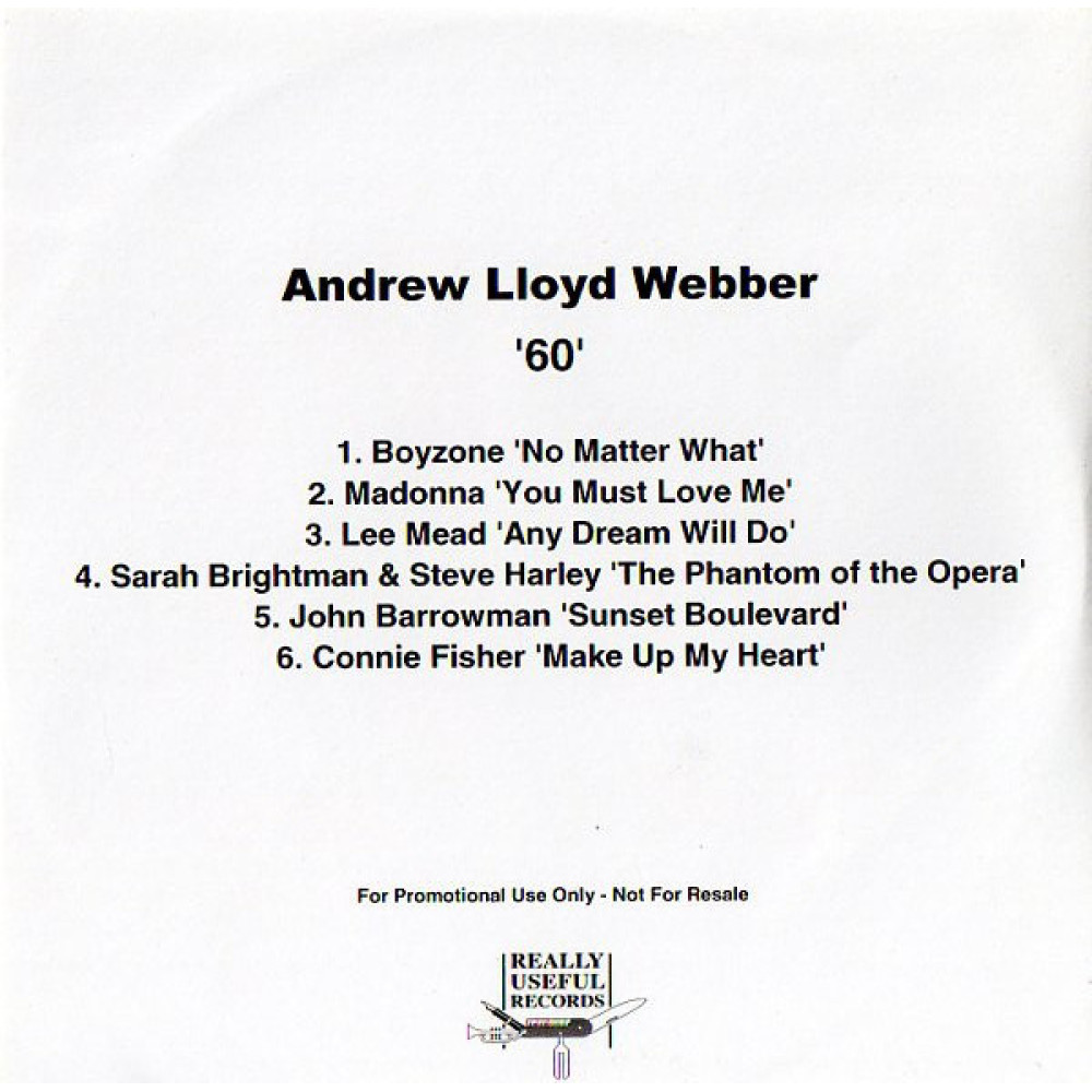 Andrew Lloyd Webber, 60 (3 CD)