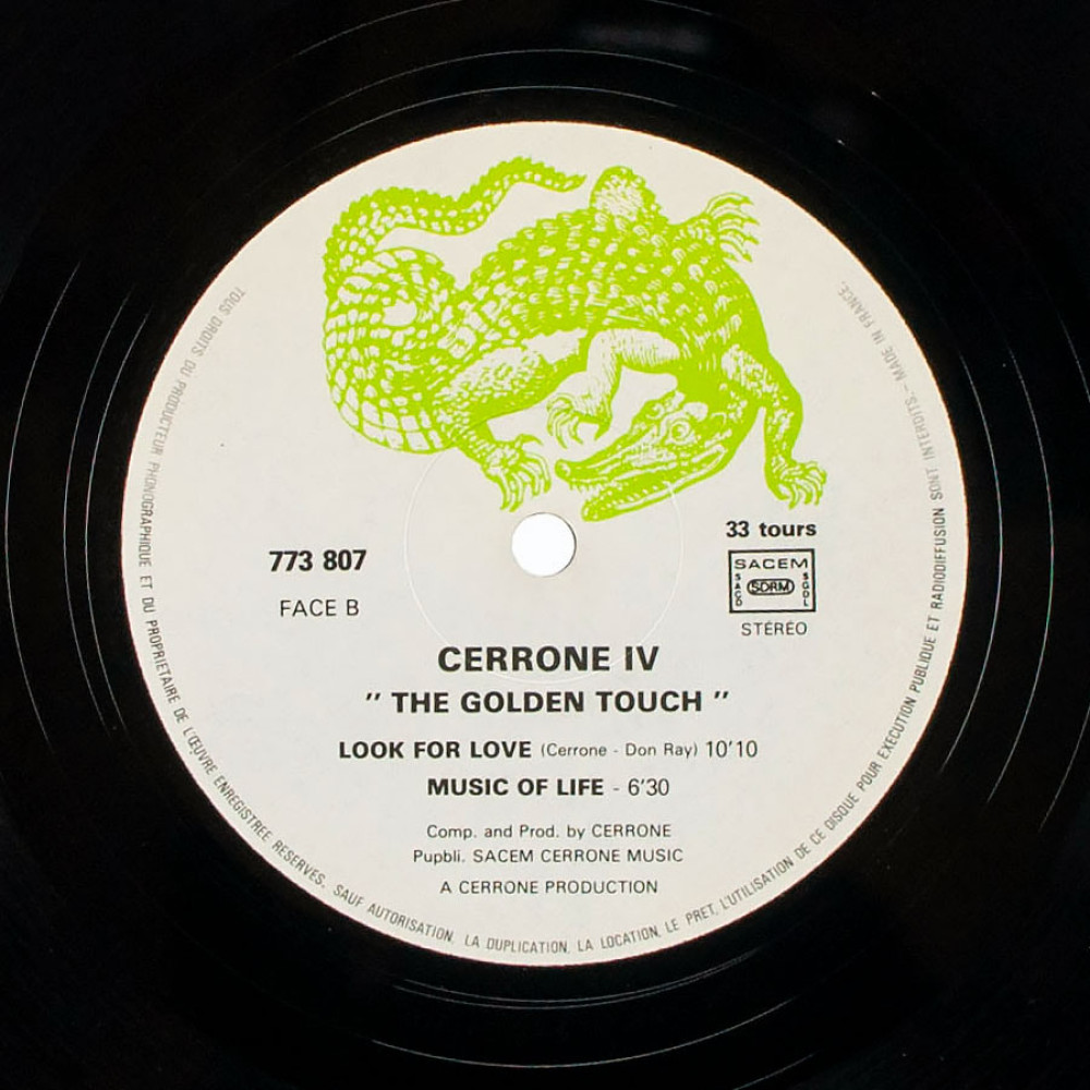 Cerrone, The Golden Touch (G/F) (Ins.) (LP)