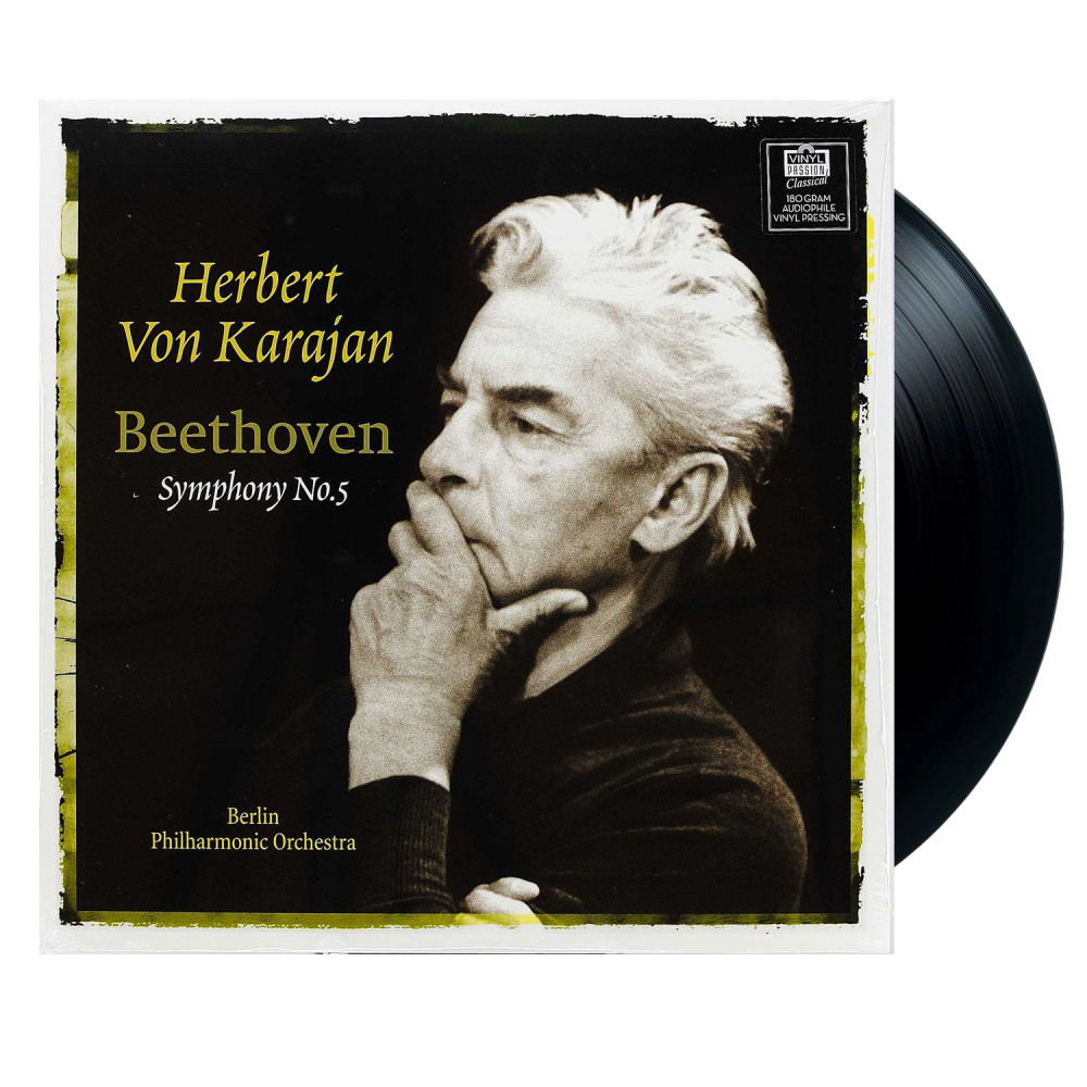Beethoven - Berliner Philharmoniker ‧ Herbert von Karajan – Symphonie No.5 (LP)