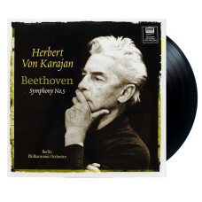 Beethoven, Symphony No.5 Berlin Philharmonic Orchestra, Herbert Von Karajan, 1962 (LP)