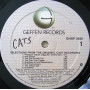 Andrew Lloyd Webber, Cats (Selections From The Original Broadway Cast Recording (LP)