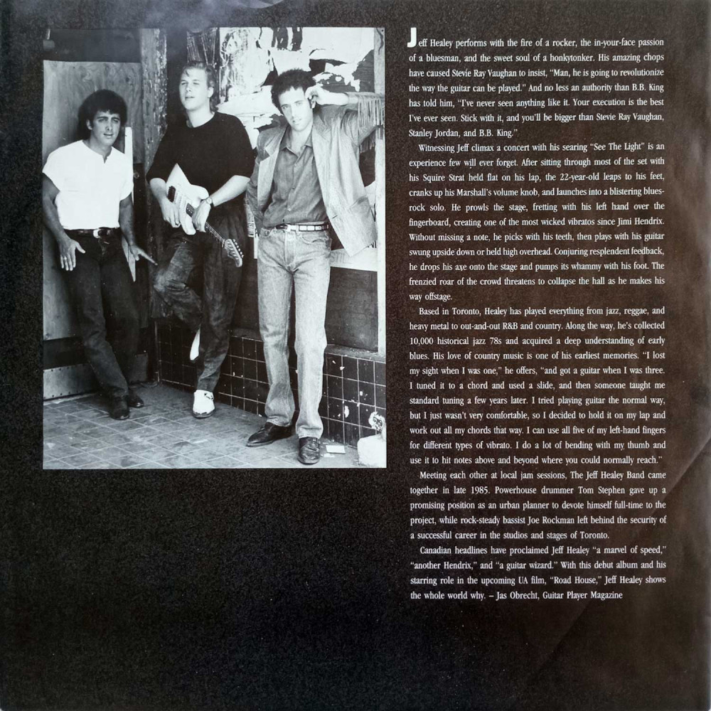 Jeff Healey Band - See The Light (LP)