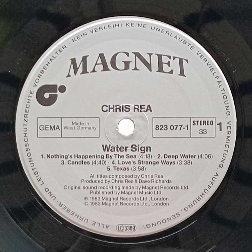 Chris Rea - Water Sign (LP)
