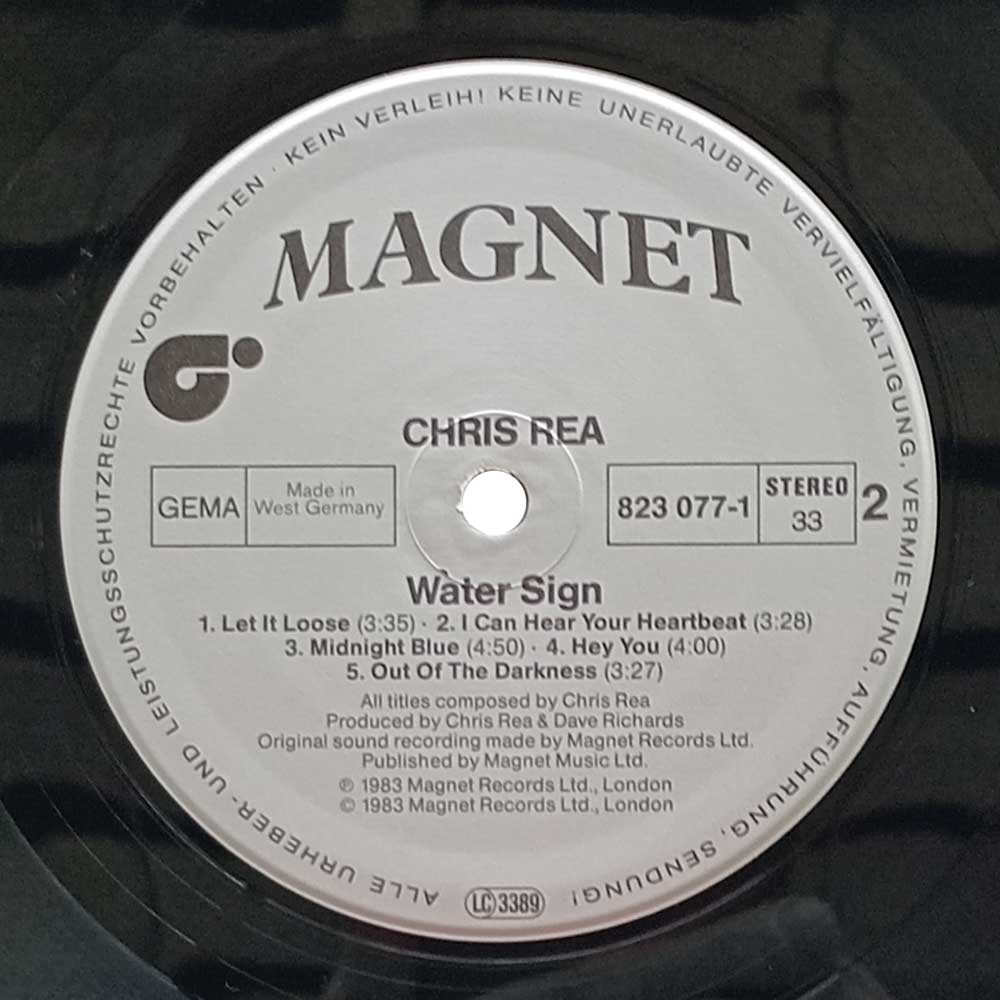 Chris Rea - Water Sign (LP)