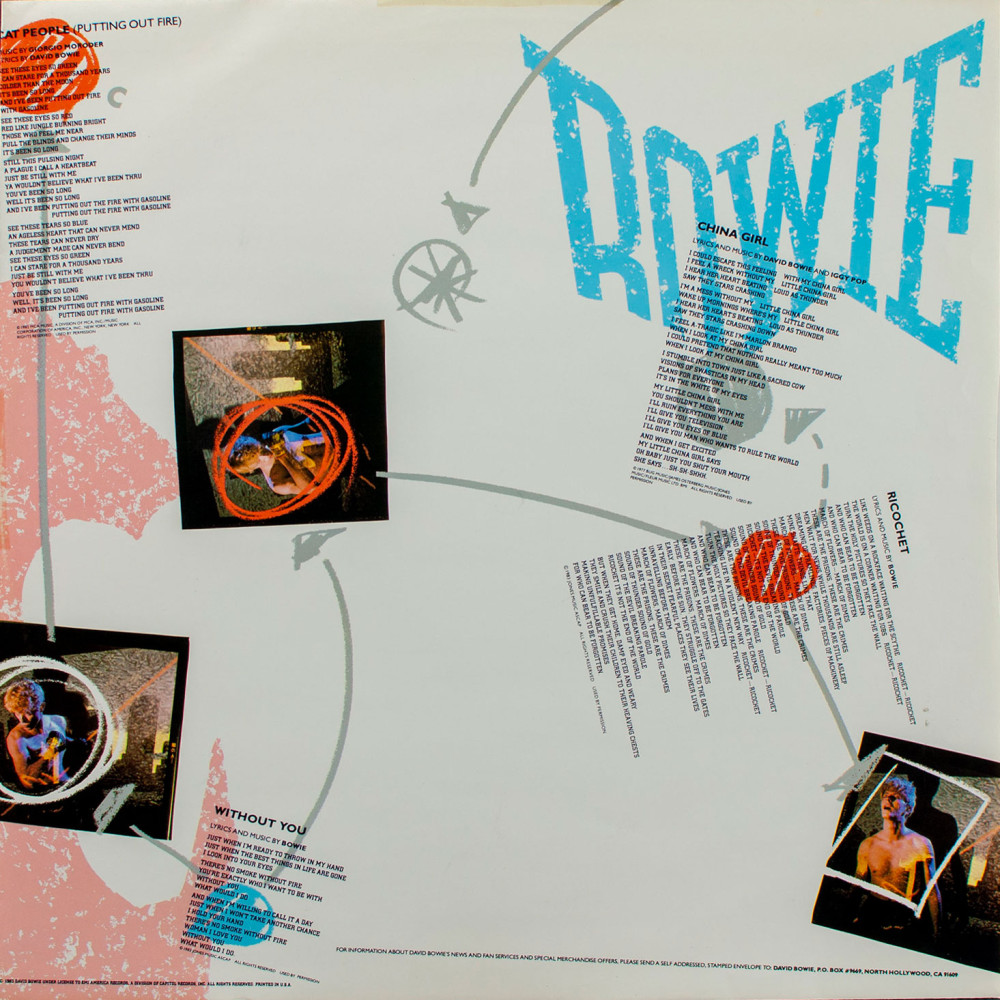 David Bowie, Let`s Dance (Ins.) (LP)