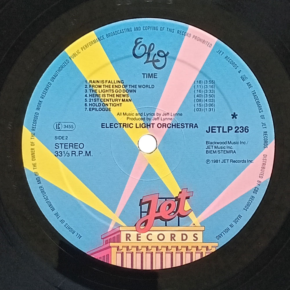 ELO (Electric Light Orchestra) - Time  (LP)