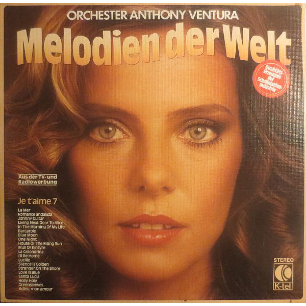 Anthony Ventura, Je T`aime 7 (LP)