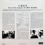Chet Baker – Chet | Coloured Natural Clear Vinyl (LP)