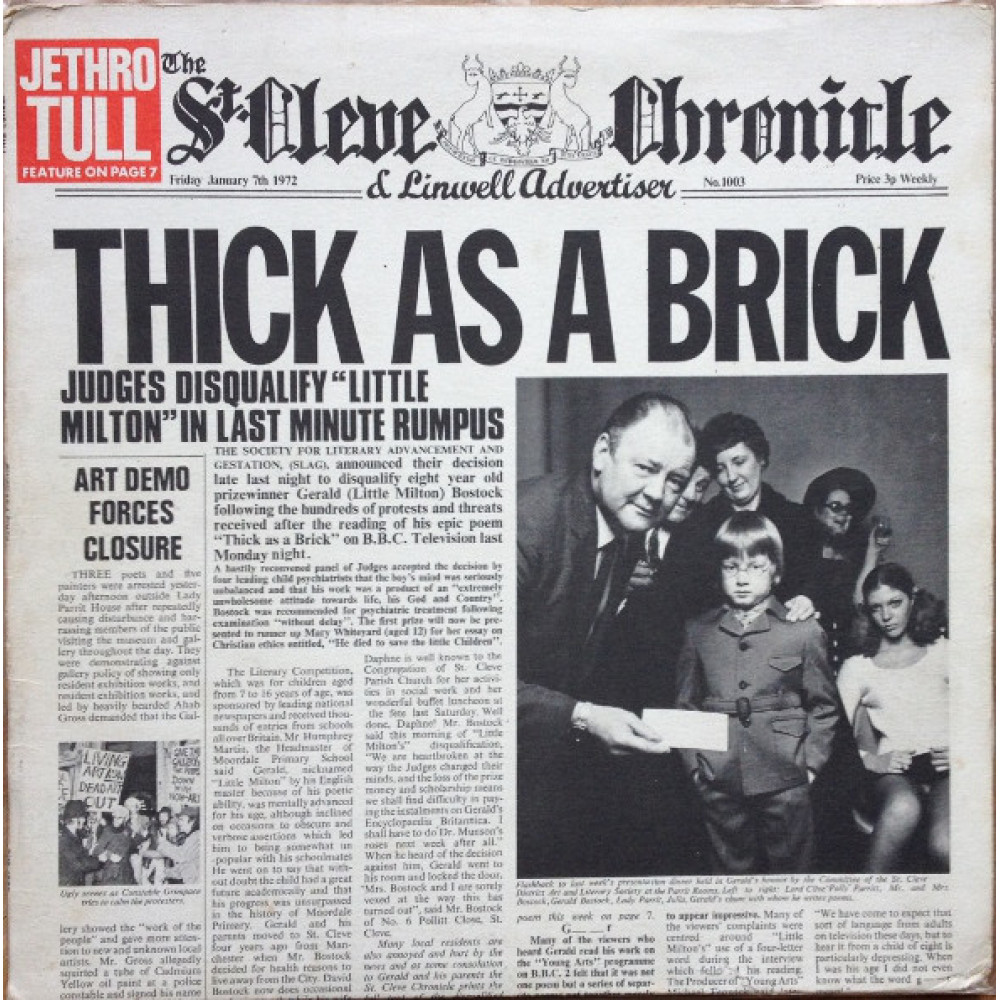 Jethro Tull - Thick As A Brick (CD)