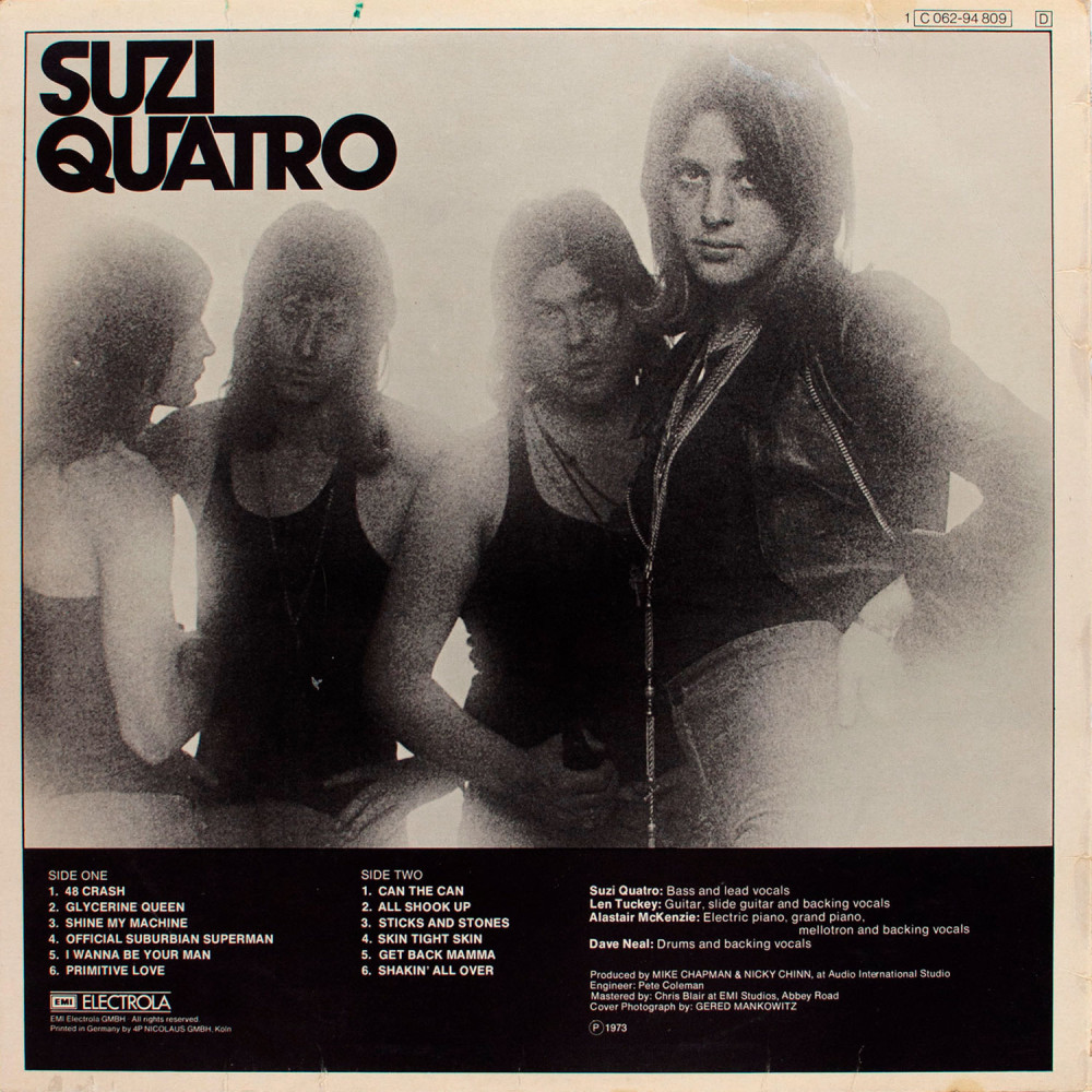 Suzi Quatro, Suzi Quatro (1st press) (LP)