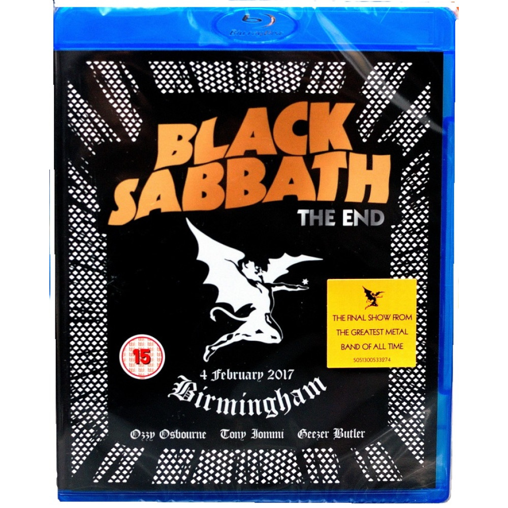 Black Sabbath – The End (4 February 2017 - Birmingham) (Blu-Ray)