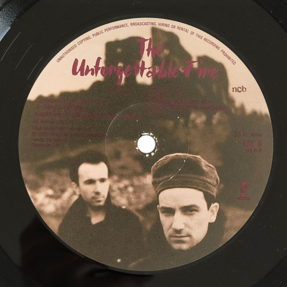 U2 - The Unforgettable Fire (LP)