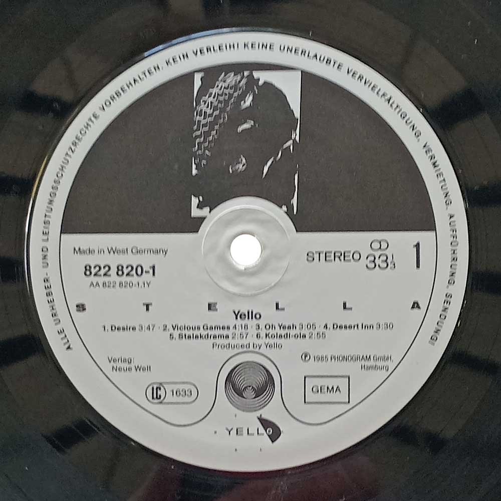 Yello - Stella (LP)