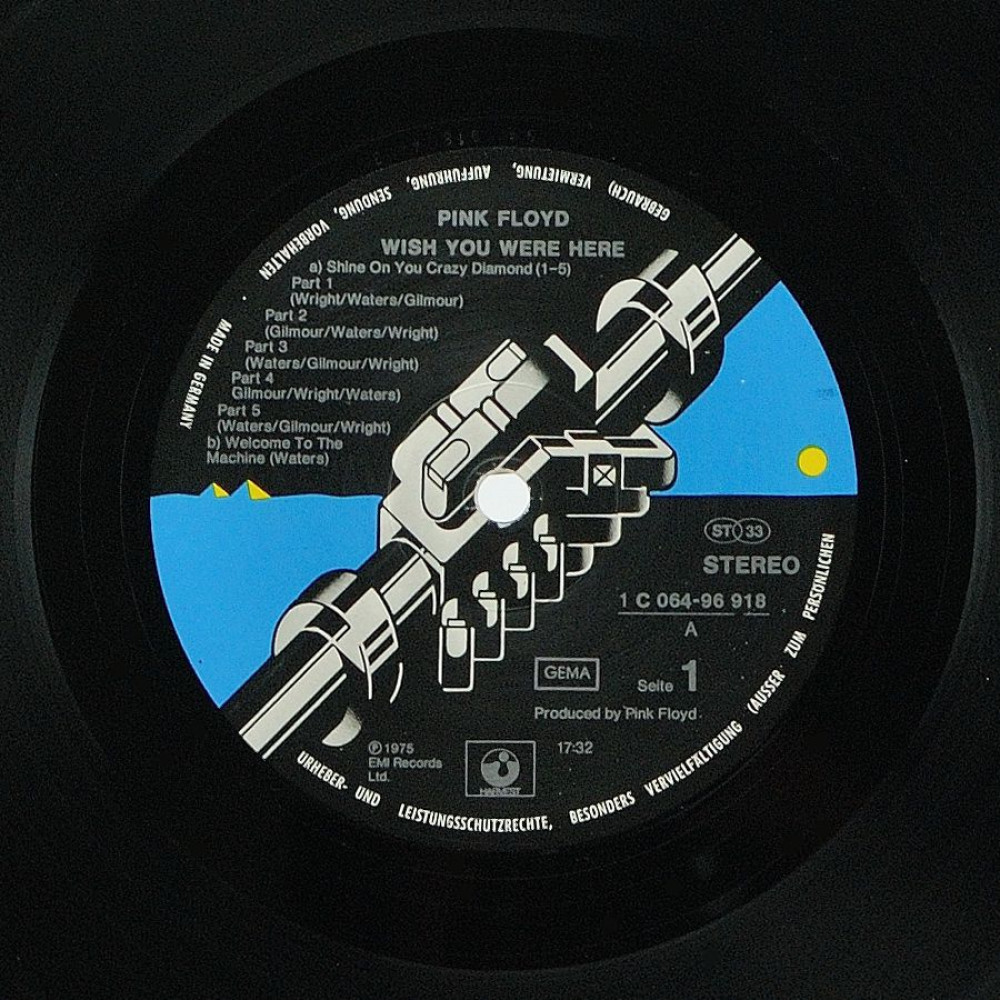Pink Floyd, Wish You Were Here (LP)