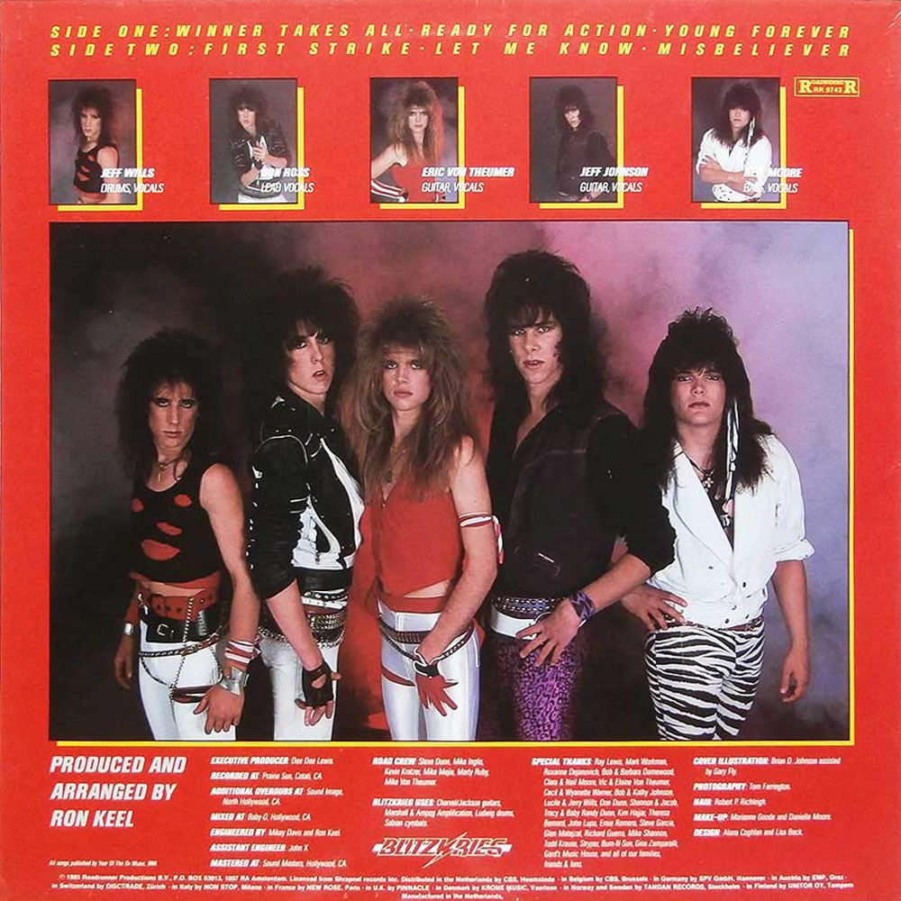 Blitzkrieg - Ready For Action (LP)