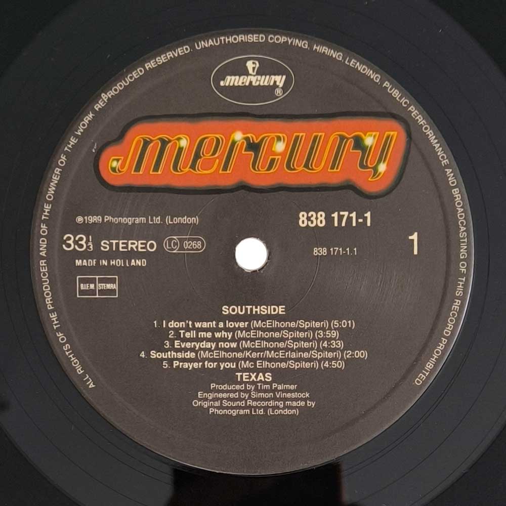 Texas - Southside (LP)