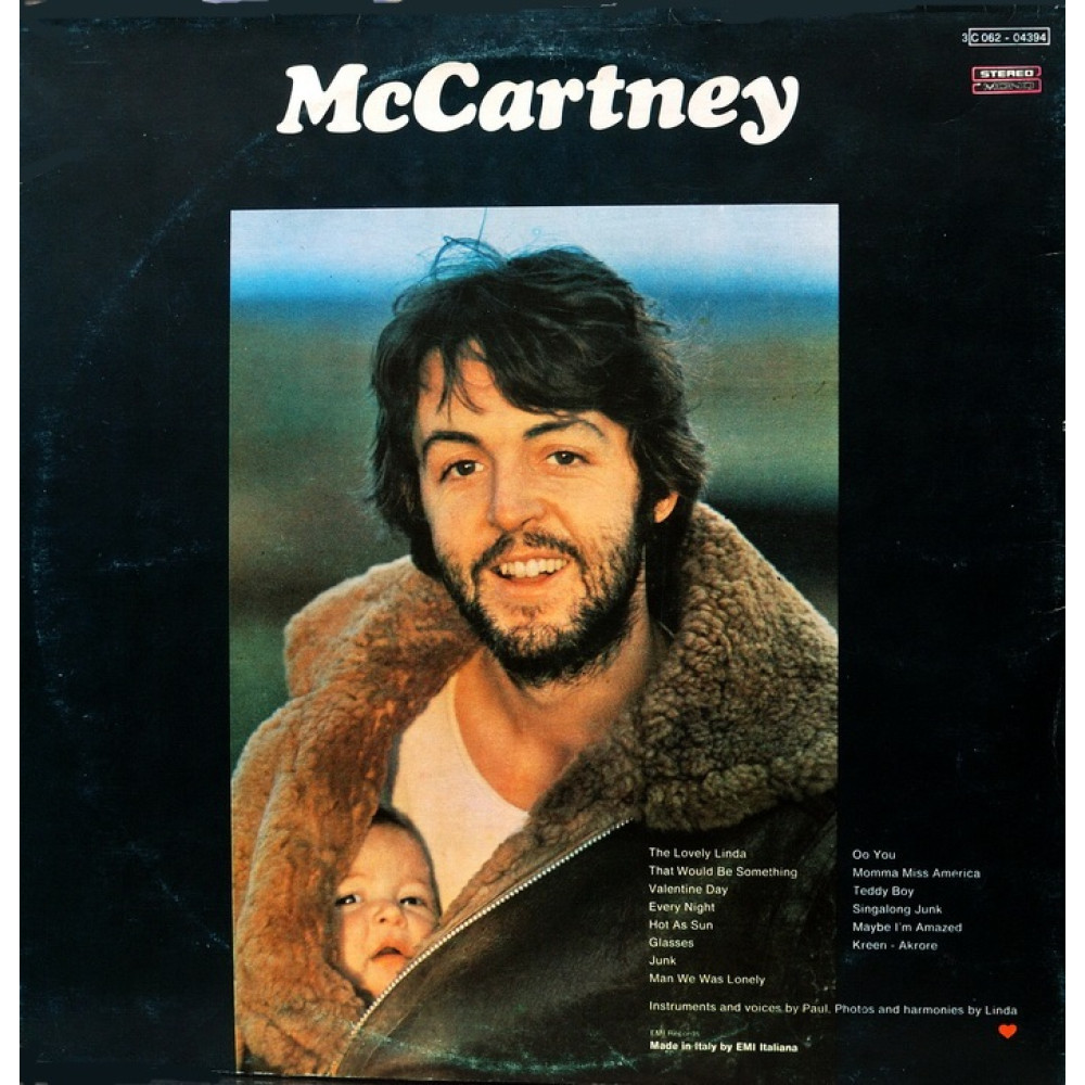 Paul Mccartney - Mccartney (1St Press) (LP)