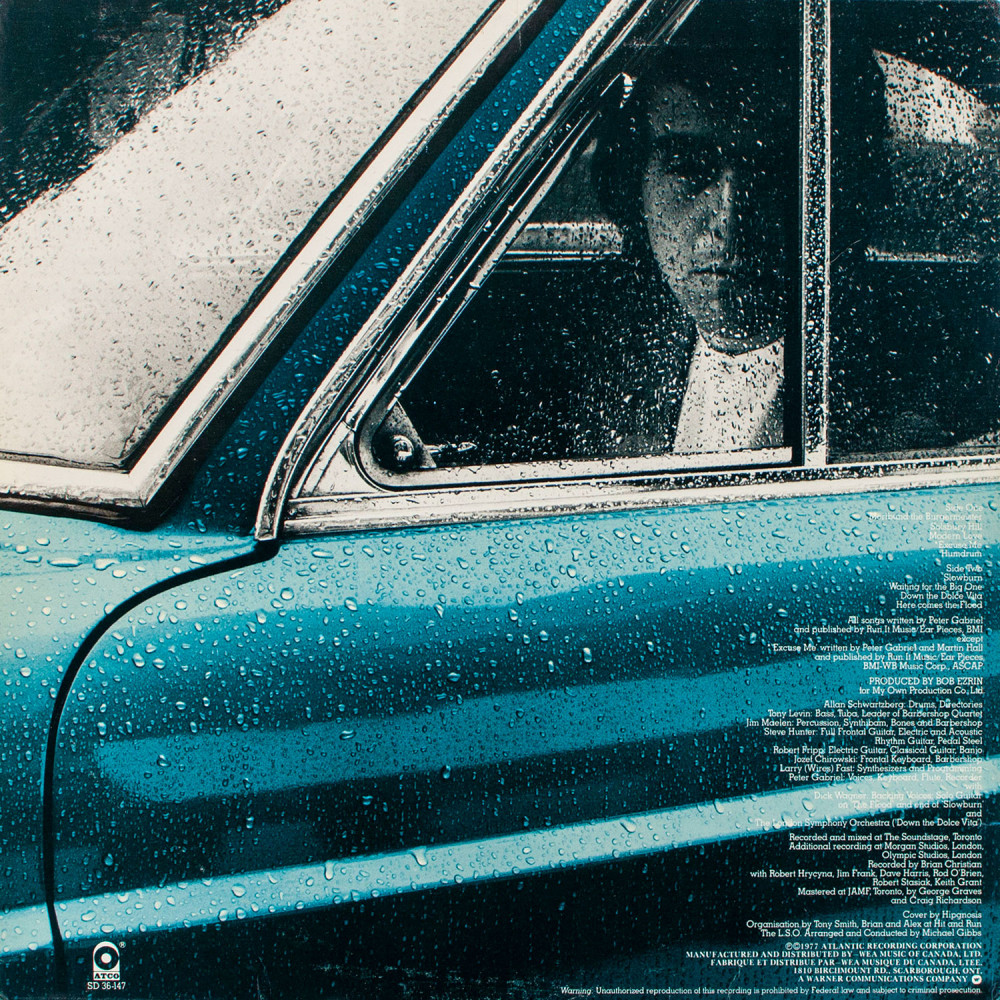 Peter Gabriel, Peter Gabriel (Canada) (Ins.) (LP)