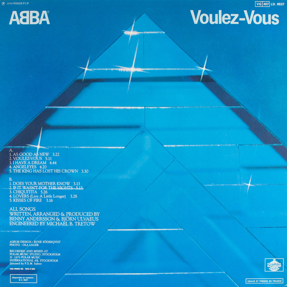 ABBA, Voulez-Vous (Orig.) (Ins.) (Fr.) (LP)