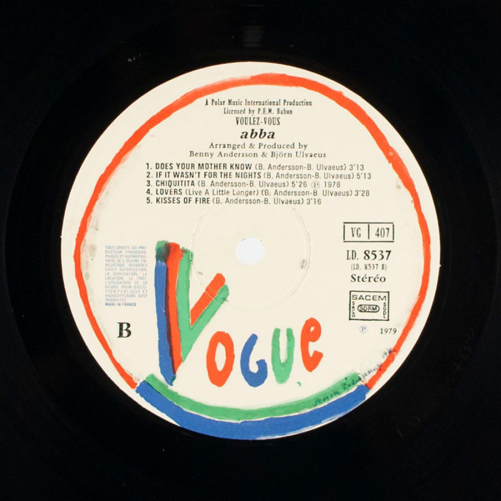 ABBA, Voulez-Vous (Orig.) (Ins.) (Fr.) (LP)