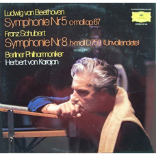 Beethoven / Schubert, Symphonie Nr.5 /symphonie Nr.8 (Berliner Philharmoniker, Herbert Von Karajan) (LP)