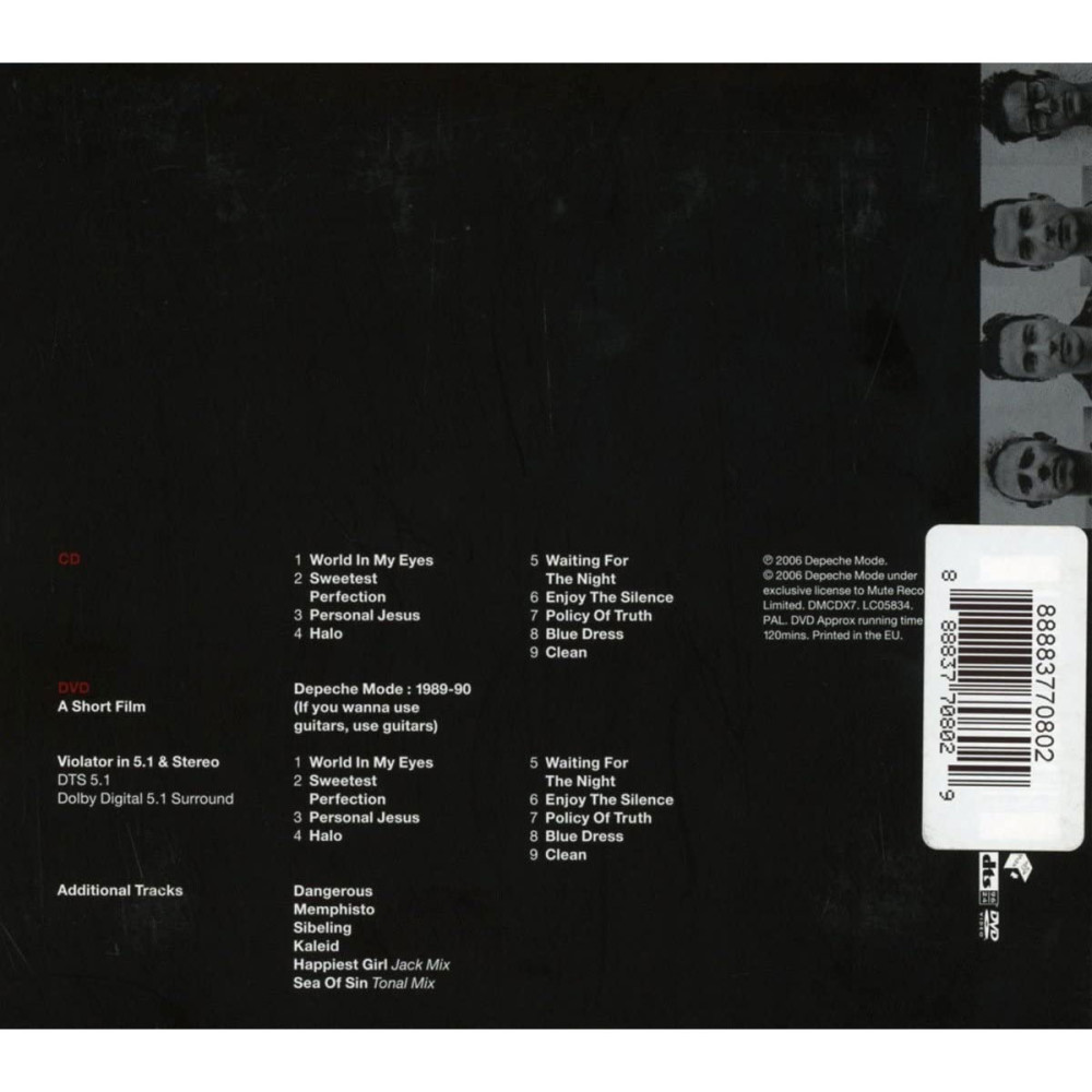 Depeche Mode, Violator (CD+DVD)