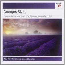 Georges Bizet, Carmen Suites Nos.1&2, L`arlesienne Suites Nos.1&2 (New York Philharmonic, Leonard Bernstein)