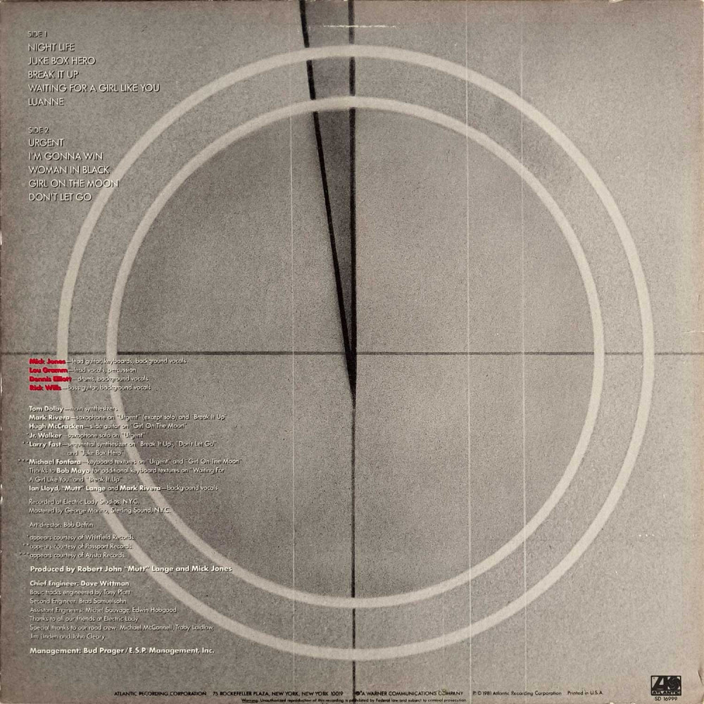 Foreigner - 4 (LP)