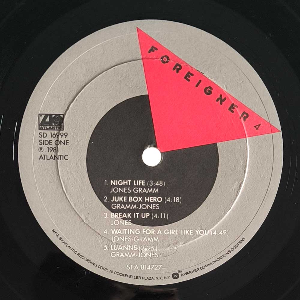 Foreigner - 4 (LP)