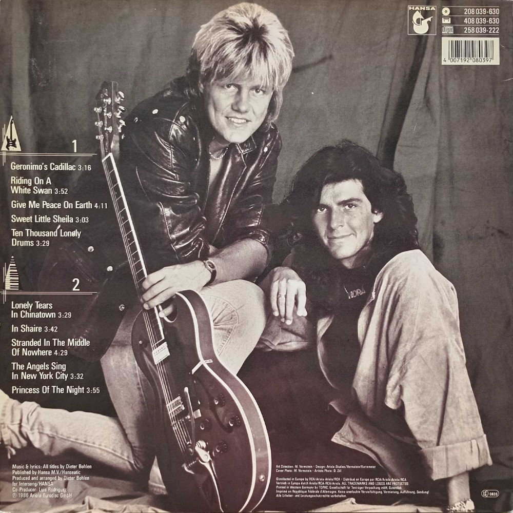 Modern Talking - In The Middle Of Nowhere - The 4Th Album (Or.) (LP)