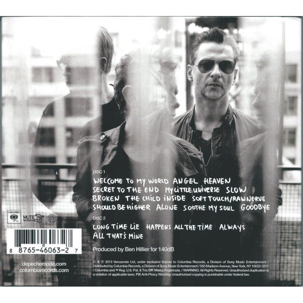 Depeche Mode, Delta Machine (Deluxe Edition Includes 4 Bonus Tracks) (2 CD)