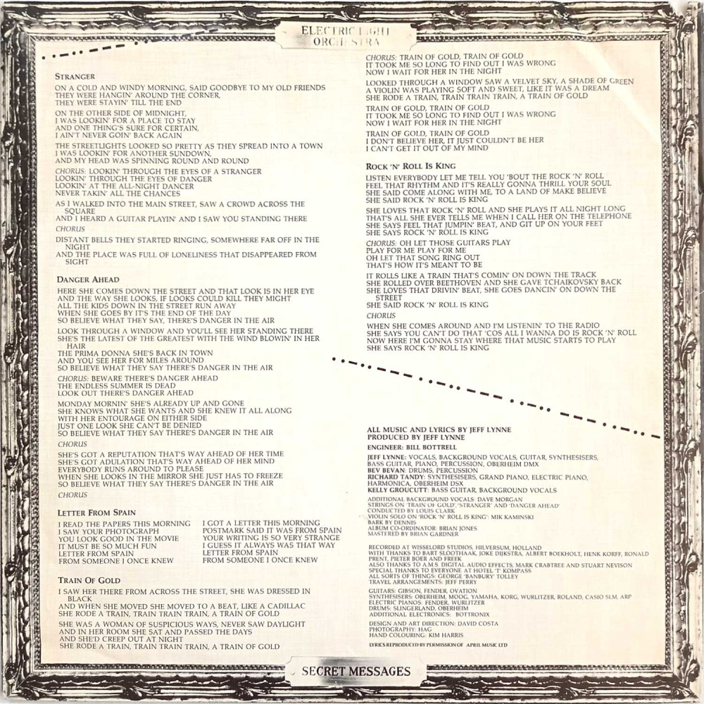 Electric Light Orchestra - Secret Messages (LP)