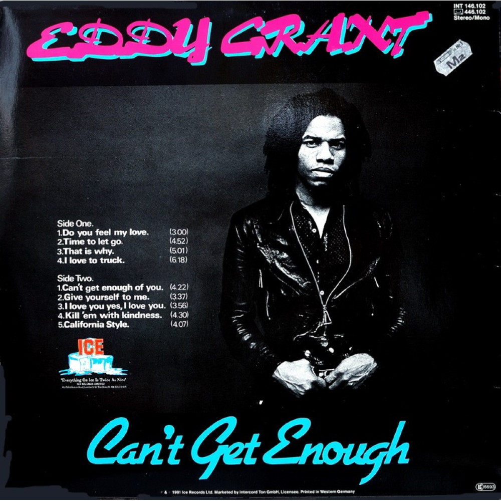 Eddy Grant, Can`t Get Enough (LP)