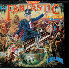 Elton John, Captain Fantastiс And The Brown Dirt Cowboy (G/f.+ Two Booklet) (1St Press) (LP)