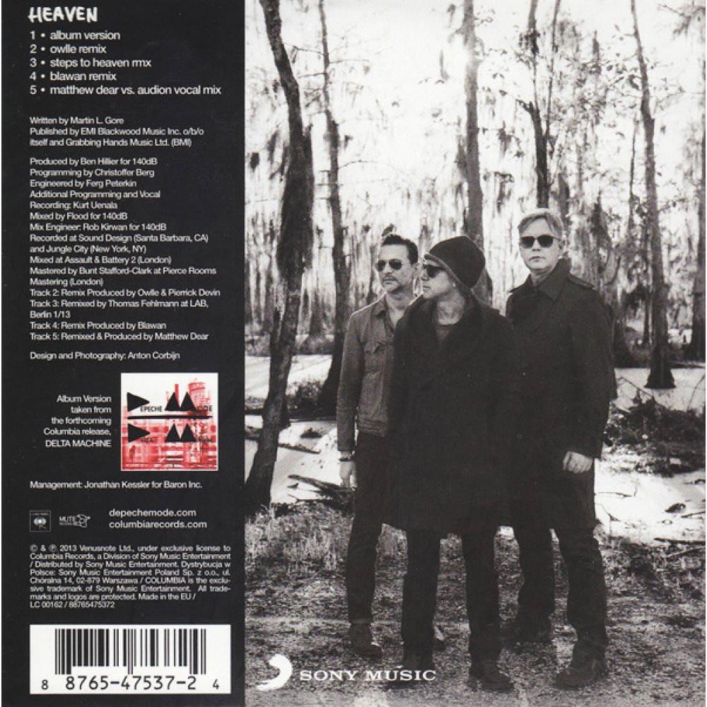 Depeche Mode, Heaven (Single 5 Tr)