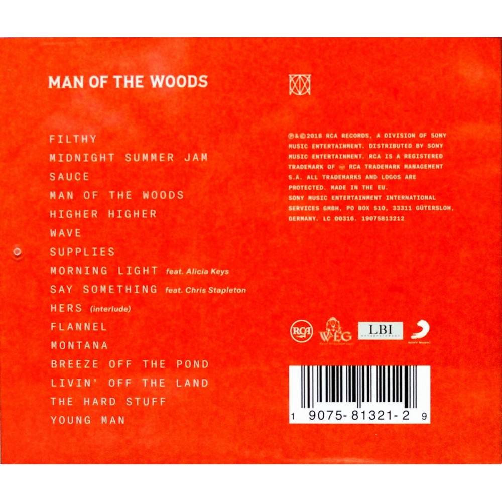 Justin Timberlake, Man Of The Woods