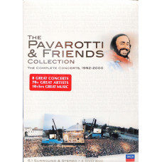 Luciano Pavarotti, The Pavarotti & Friends Collection The Complete Concerts, 1992-2000 (4 DVD Box)