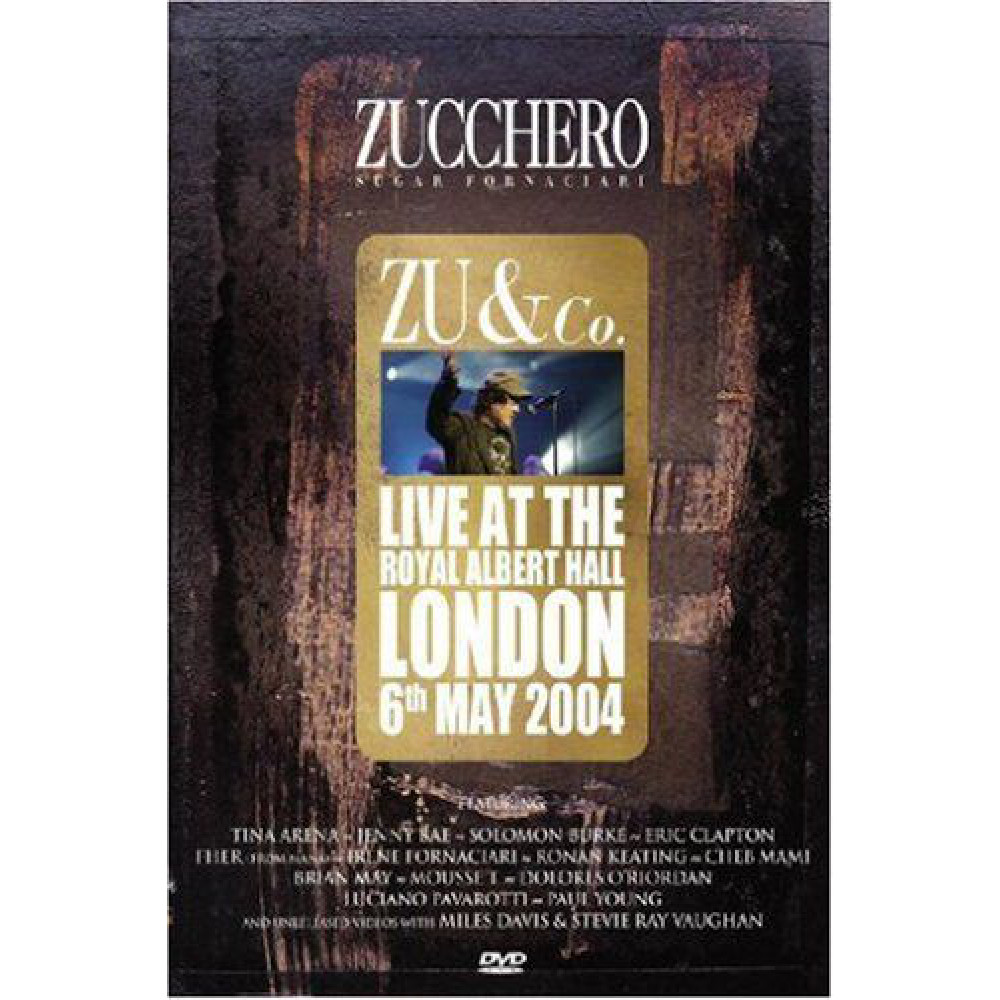 Zucchero, Zu & Co. Live At The Royal Albert Hall London 6Th May 2004 (DVD)
