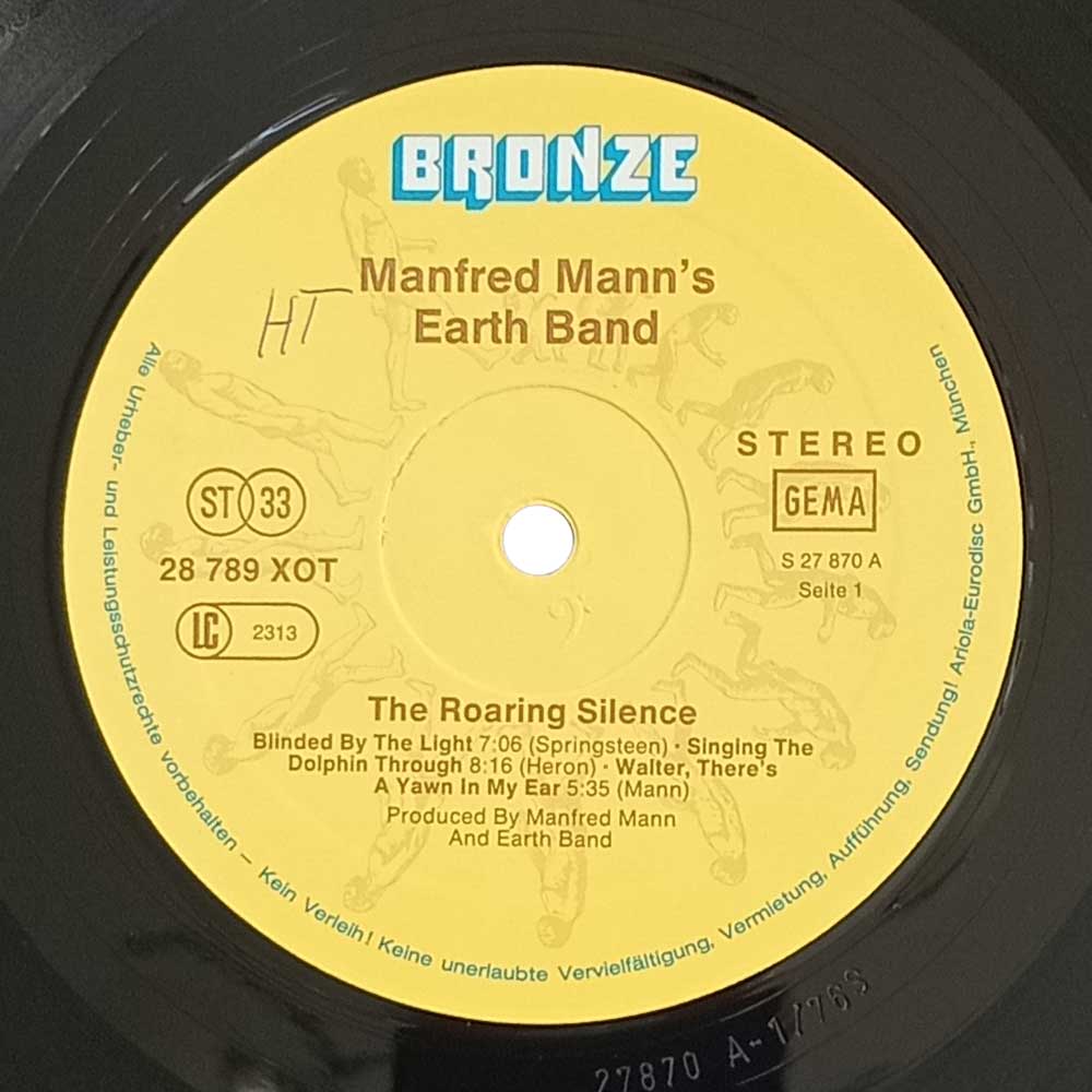 Manfred Mann's Earth Ban - The Roaring Silence (LP)