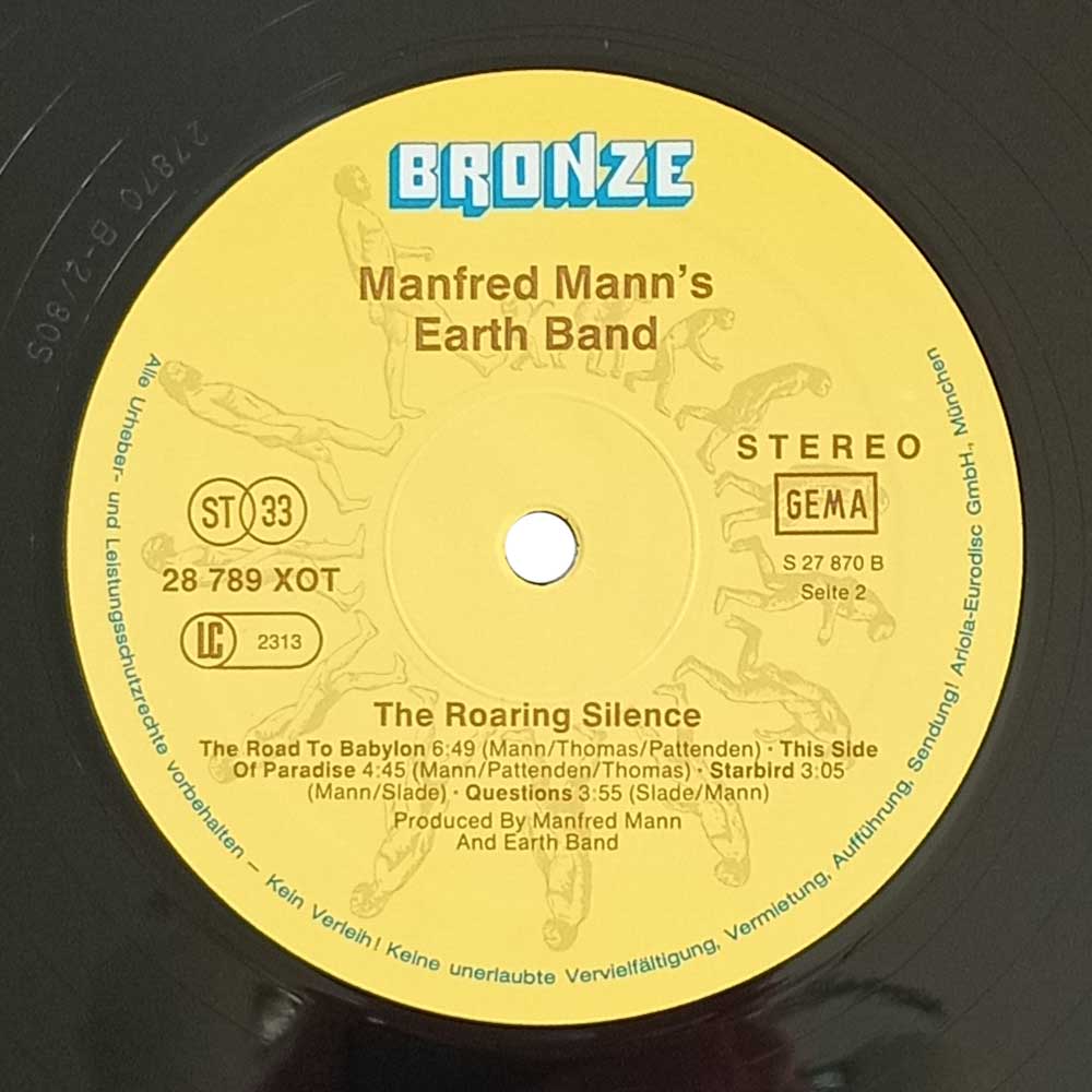 Manfred Mann's Earth Ban - The Roaring Silence (LP)