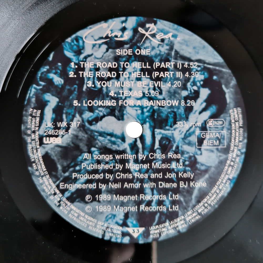Chris Rea - The Road To Hell (LP)