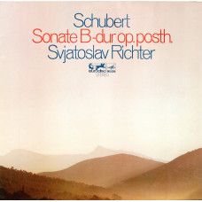 Schubert, Sonate Fur Klavier Nr.21 (S.Richter) (LP)