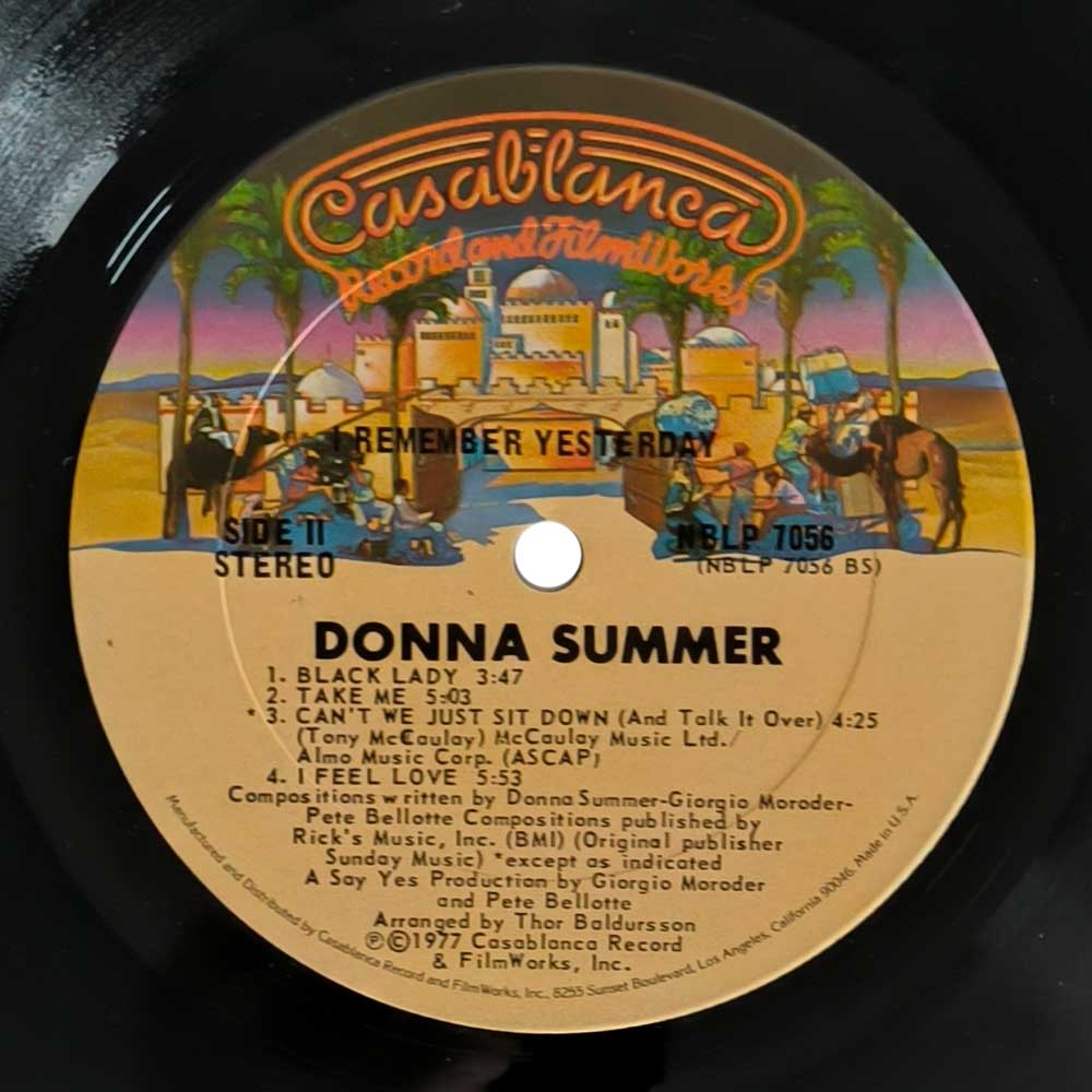 Donna Summer - I Remember Yesterday (1St Press) (USA) (LP)